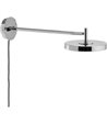UMAGE Asteria Wall Long polished steel væglampe