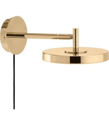 UMAGE Asteria Wall Short polished brass væglampe
