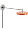 UMAGE Asteria Wall Long stål/Nuance Orange væglampe