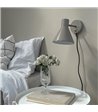 Dyberg Larsen Sleep brown væglampe