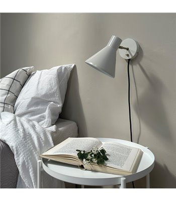 Dyberg Larsen Sleep kit hvid væglampe