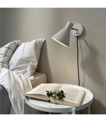 Dyberg Larsen Sleep kit hvid væglampe
