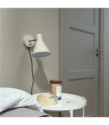 Dyberg Larsen Sleep kit hvid væglampe
