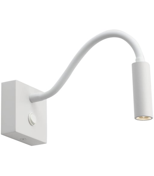 ANTIDARK Flex hvid væglampe