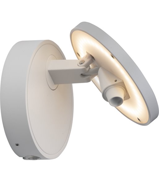 ANTIDARK Dot W120 hvid væglampe