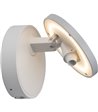 ANTIDARK Dot W120 hvid væglampe