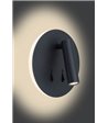 ANTIDARK Circle Wall Sort væglampe