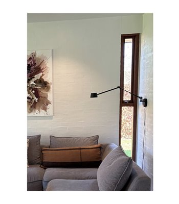 ANTIDARK Direction LED black væglampe