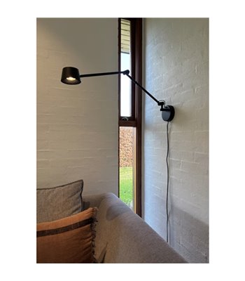 ANTIDARK Direction LED black væglampe