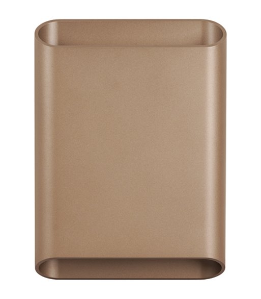 ANTIDARK Shell up/down LED latte væglampe