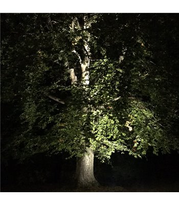 LightsOn Castor sort nedgravningsspot