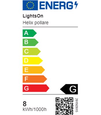 LightsOn Helix antracit havelampe