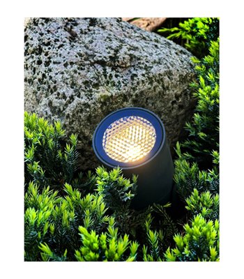 LightsOn Luna startpakke mørkegrå havespot