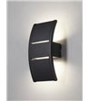 Nielsen Light Lærk sort  up/downlight udendørs væglampe