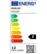 Nielsen Light Lærk sort  up/downlight udendørs væglampe