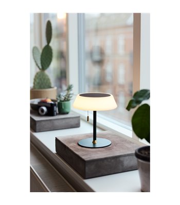 Halo Design Solar dark green/antique bordlampe