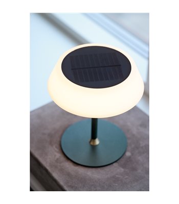 Halo Design Solar dark green/antique bordlampe