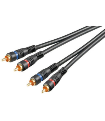 GOOBAY - Phonokabel - 2 x RCA han til 2 x RCA han