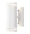 Konstsmide Modena hvid up/downlight udendørs væglampe