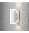 Konstsmide Modena hvid up/downlight udendørs væglampe