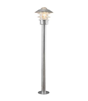 Konstsmide Modena sølv bedlampe