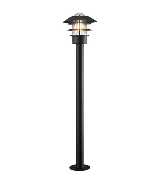 Konstsmide Modena sort bedlampe