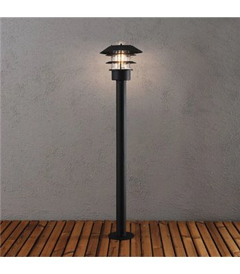 Konstsmide Modena sort bedlampe