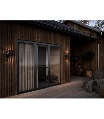 Nordlux Turn sort udendørs lampe