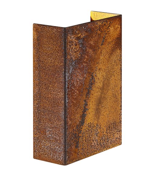 Nordlux Fold 10 seaside corten udendørs væglampe