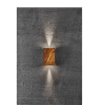 Nordlux Fold 10 seaside corten udendørs væglampe