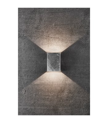 Nordlux Fold 10 seaside galvaniseret stål udendørs væglampe
