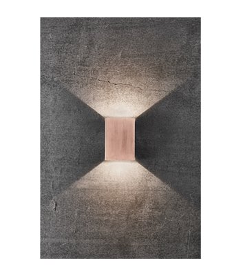 Nordlux Fold 10 seaside  kobber udendørs væglampe