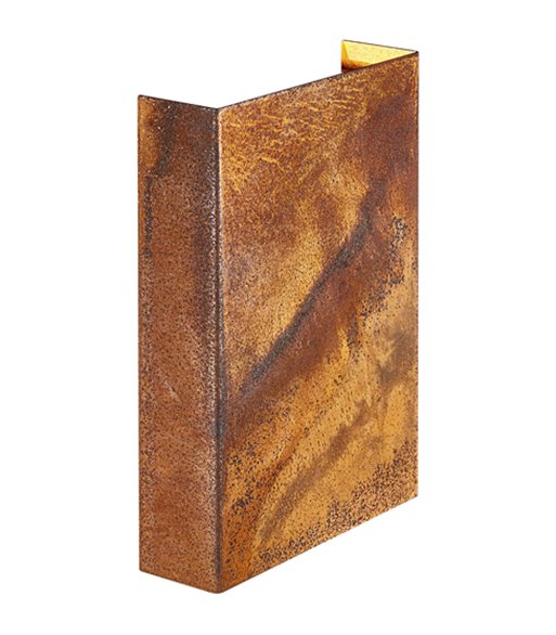 Nordlux Fold 15 seaside corten udendørs væglampe