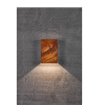 Nordlux Fold 15 seaside corten udendørs væglampe