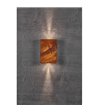 Nordlux Fold 15 seaside corten udendørs væglampe