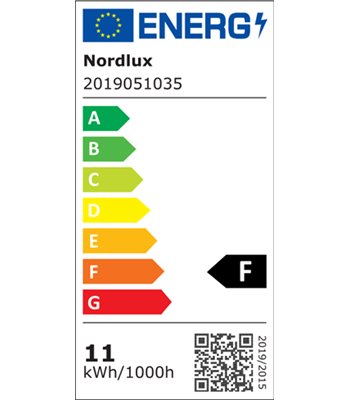Nordlux Fold 15 seaside messing udendørs væglampe