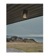 Nordlux Aludra seaside sort udendørs loftslampe