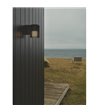 Nordlux Aludra seaside sort udendørs væglampe