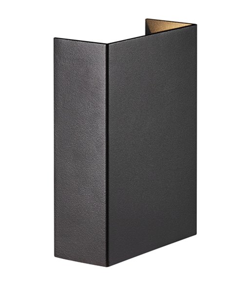 Nordlux Fold 10 seaside black udendørs væglampe