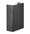 Nordlux Fold 10 seaside black udendørs væglampe