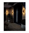 Nordlux Aludra seaside dobb. metallic brun udendørs væglampe