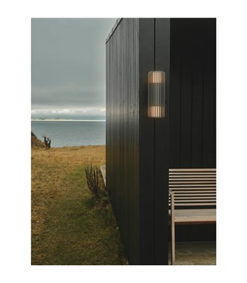 Nordlux Aludra  seaside dobbelt antracit væglampe