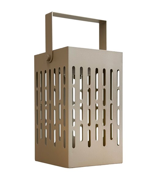 Dyberg Larsen Luma beige solcelle lanterne