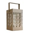 Dyberg Larsen Luma beige solcelle lanterne