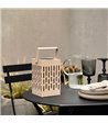 Dyberg Larsen Luma beige solcelle lanterne