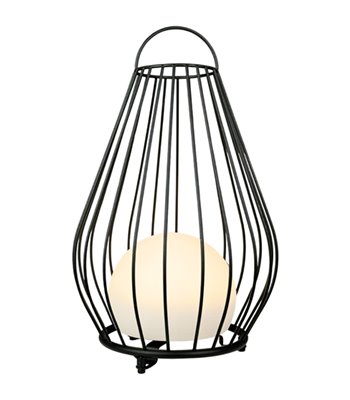Dyberg Larsen Lunaris sort portable lanterne