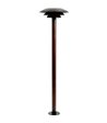 Dyberg Larsen DL25 antik børstet kobber look bedlampe