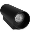 ANTIDARK Tubus up/down LED sort udendørs væglampe