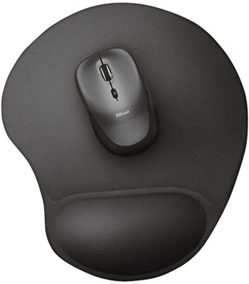 Trust Bigfoot mousepad 302109 musemåtte sort