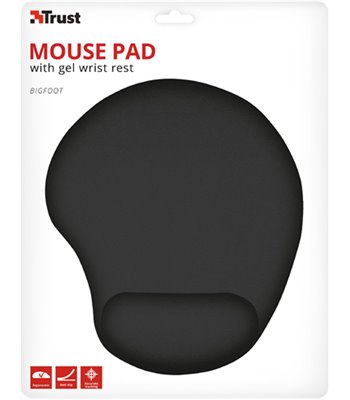 Trust Bigfoot mousepad 302109 musemåtte sort